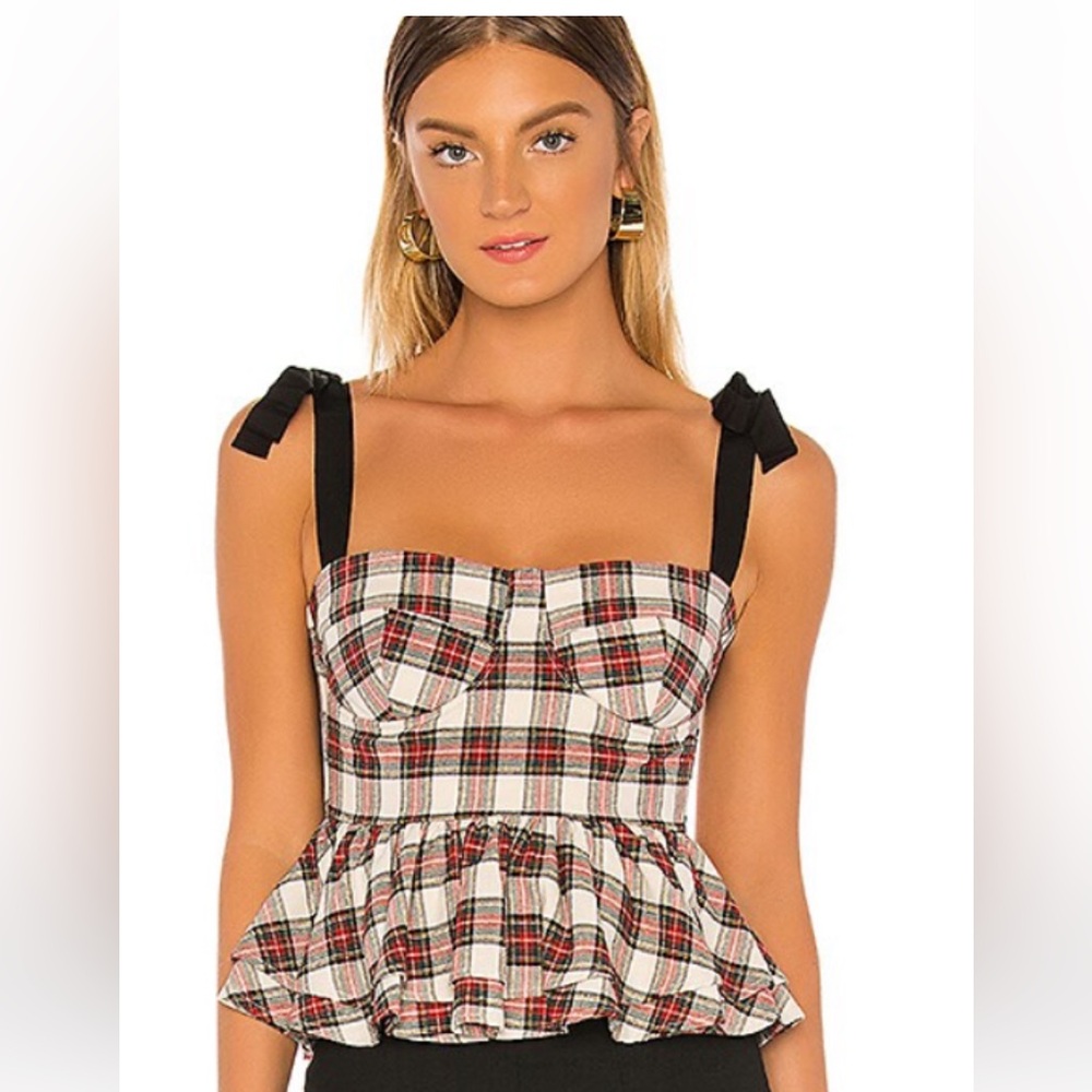 Petersyn Bebe Tank in Westin Plaid